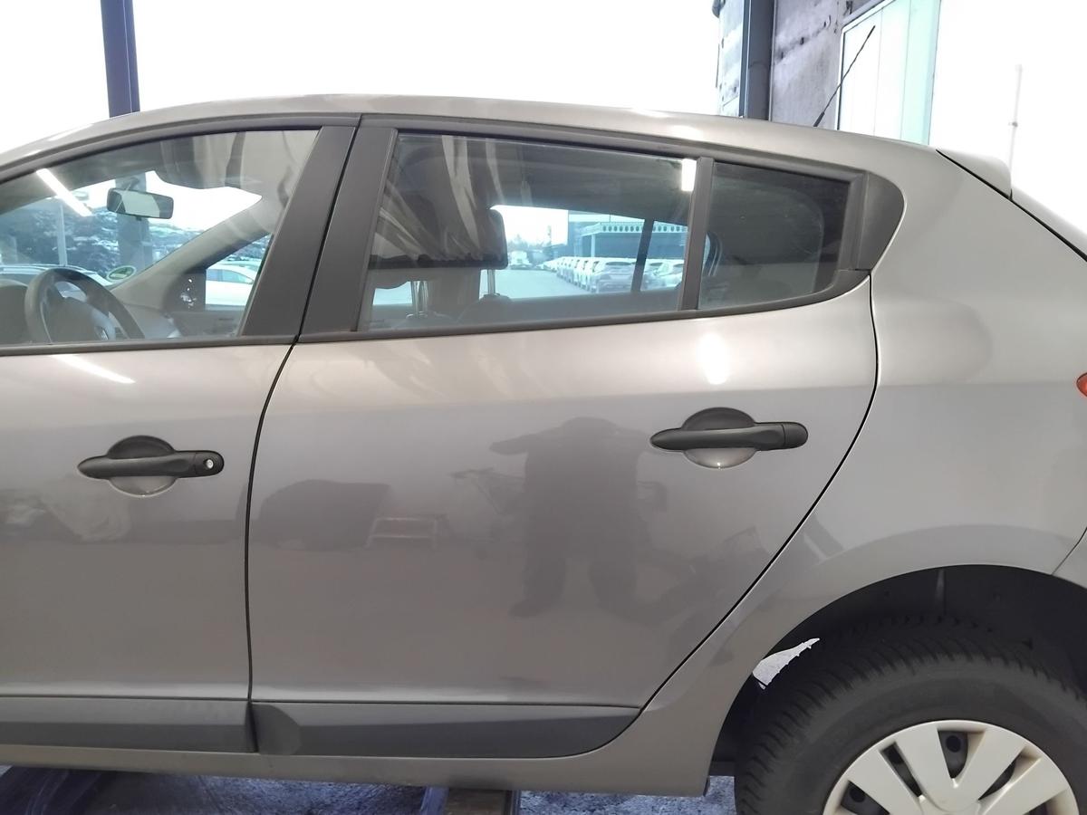 Renault Megane 3 T&uuml;r hinten links TEKNG Gris Cassiop&eacute;e Metallic Flie&szlig;heck BJ2011