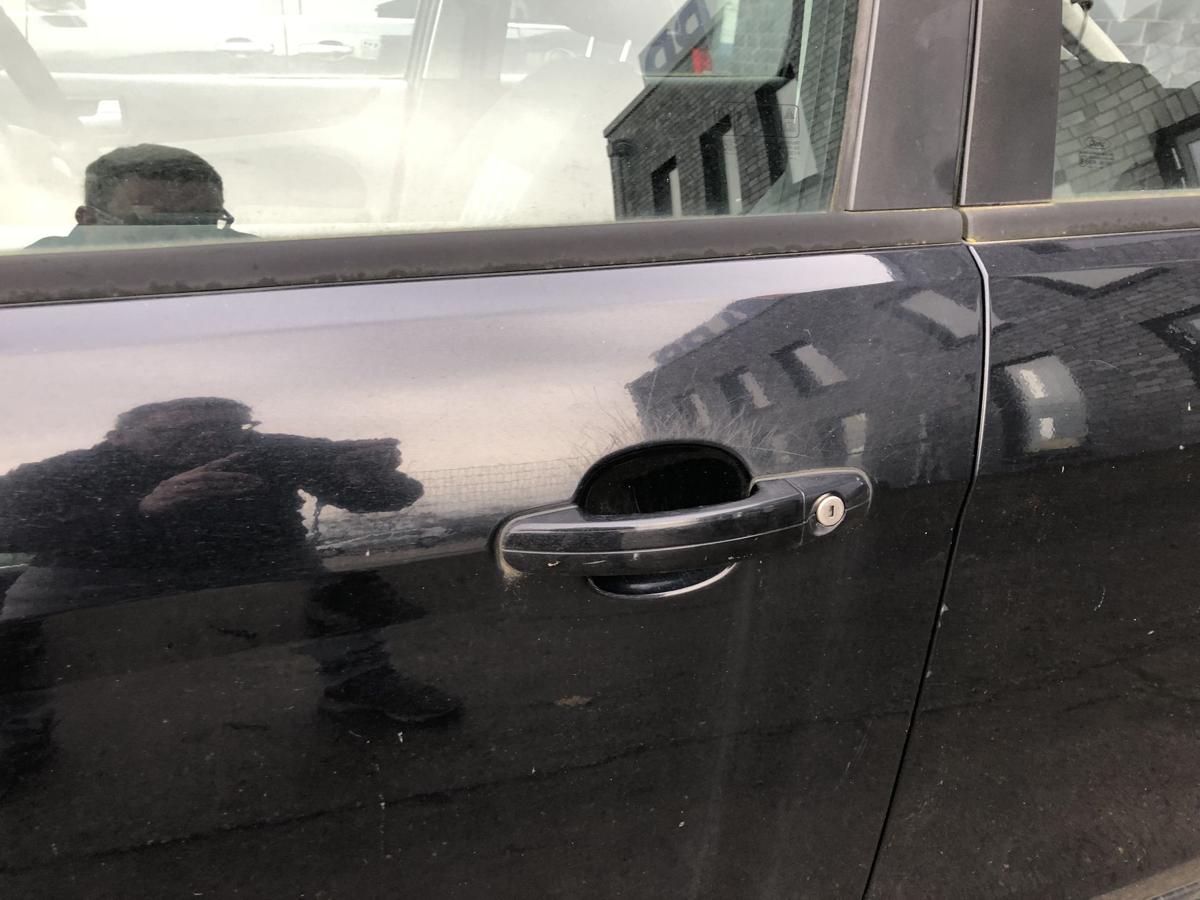 Ford Focus DA3 ab08 Tür vorne links Fahrertür Panther Schwarz Metallic 5trg