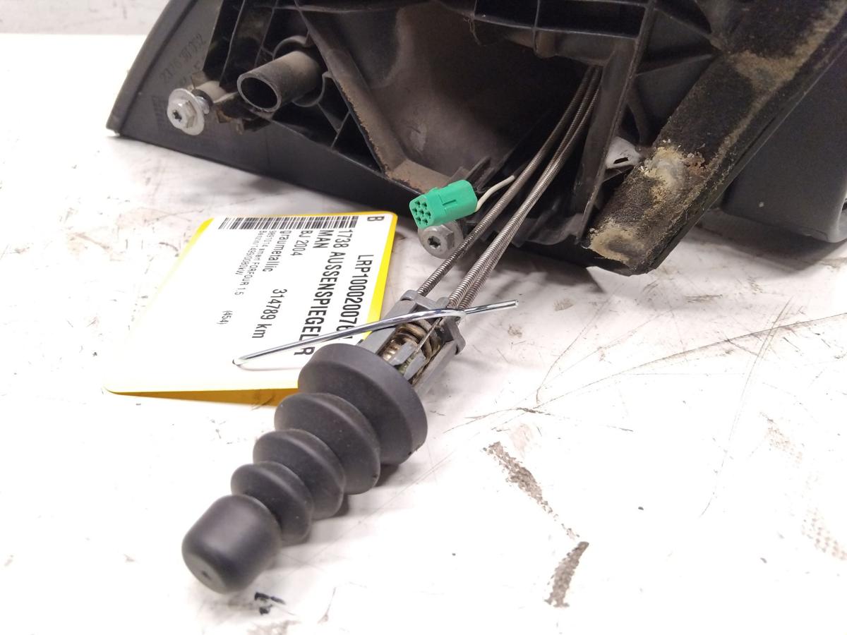 Smart Forfour 454 original Au&szlig;enspiegel rechts manuell graumetallic Bj.2004