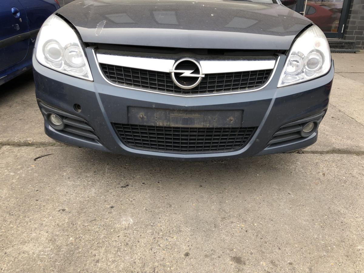 Opel Vectra C Caravan ab05 Sto&szlig;f&auml;nger vorn Frontsch&uuml;rze Facelift Nebel 4XU blau