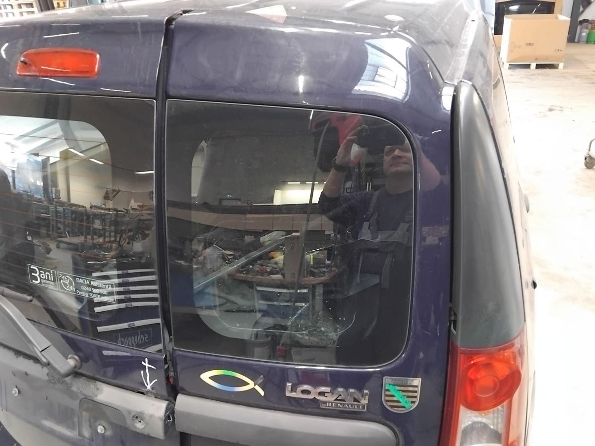 Dacia Logan Kombi MCV Hecktür Heckflügeltür rechts BJ2010 mit Scheibe OVD42 blue navy uni
