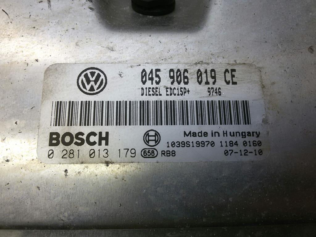 Skoda Fabia 2 045906919CE Steuergerät Motor 1.4TDI 51kw BNM BJ2008