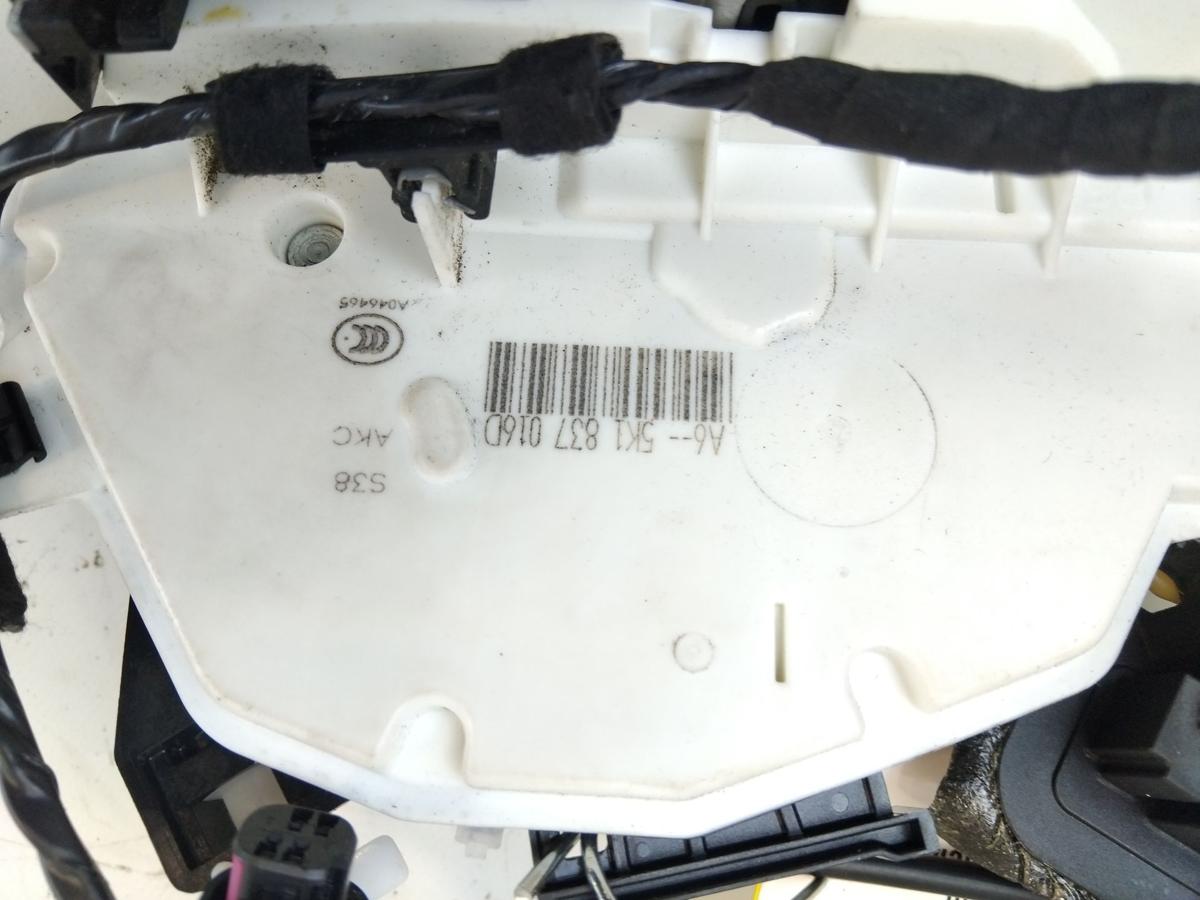 VW Golf 6 original Türschloß vorn rechts mit Zentralverriegelung Bj.2012