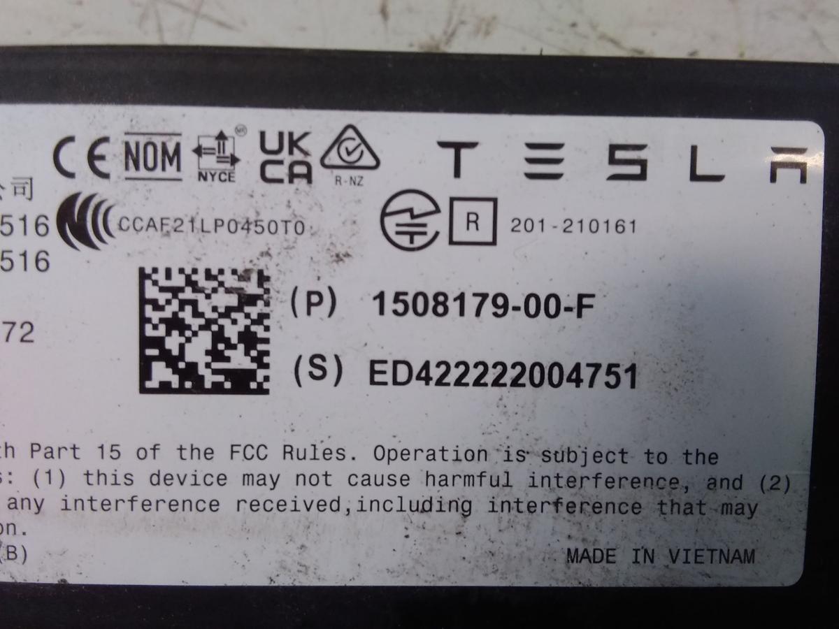 Tesla Model Y original Modul Bluetooth 150817900F BJ2023