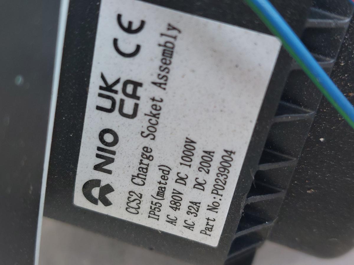 NIO EL6 Elektro SUV Ladeanschluss HV Anschluss Hochvoltkabel OEM