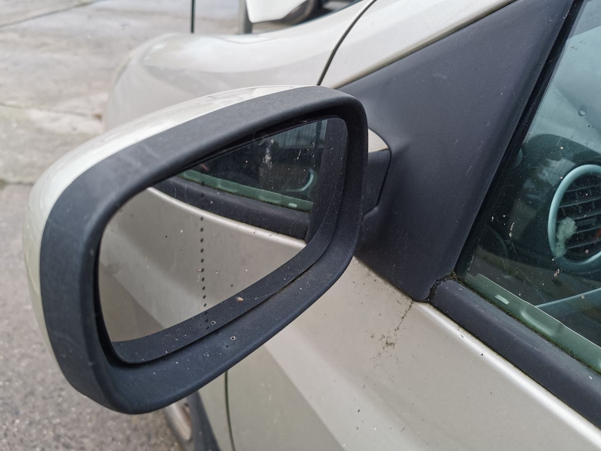 Renault Clio III BR Aussenspiegel Rückspiuegel links manuell TED11 Beige Pepper