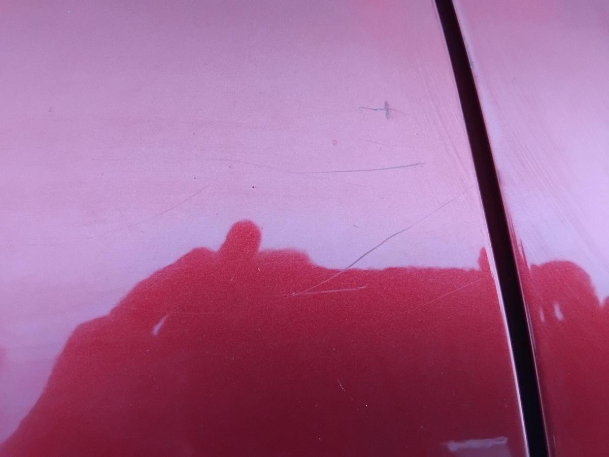 Ford Fiesta JA8 T&uuml;r hinten rechts tangorotmetallic BJ2010