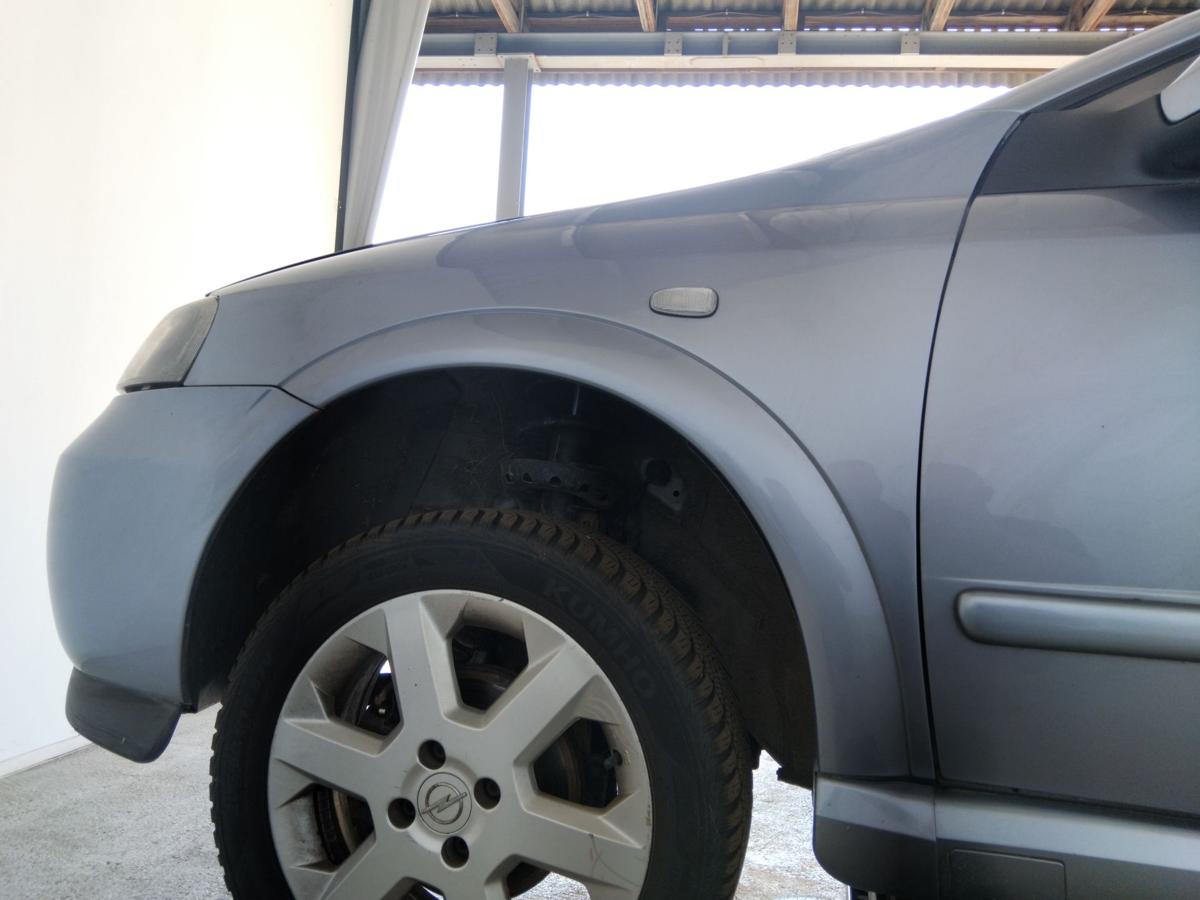 Opel Astra G Cabrio Kotflügel vorn links BJ2004 Z163 Lichtsilbermetallic 4AU