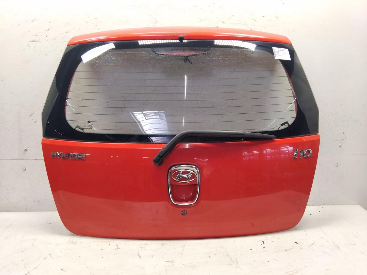 Hyundai i10 Heckklappe ELECTRIC RED mit Heckscheibe BJ2009