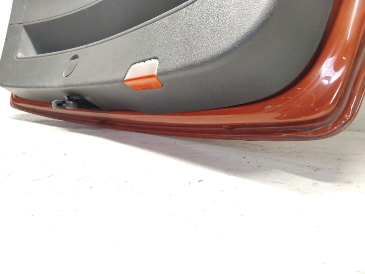 VW Golf Plus 5M Heckklappe LA3X Sunsetred mit Heckscheibe BJ2006 Rost