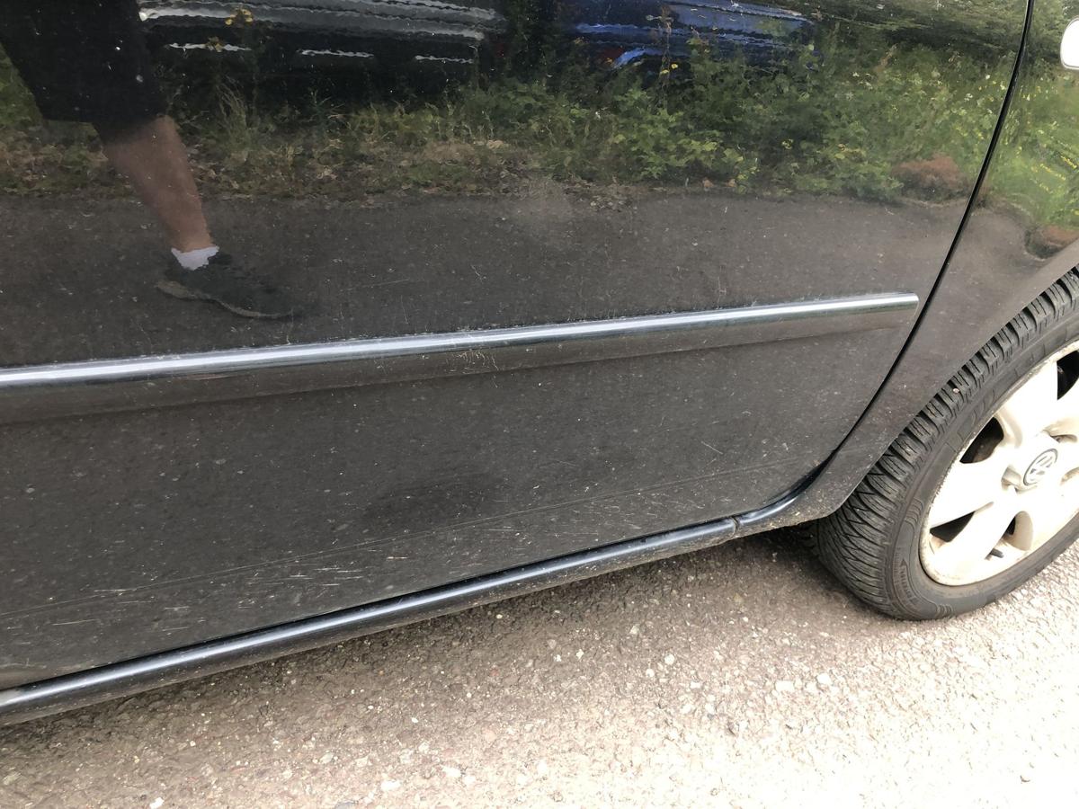 VW Lupo 6X T&uuml;r vorn rechts Beifahrert&uuml;r Rohbau L041 Brillantschwarz f&uuml;r man. FH