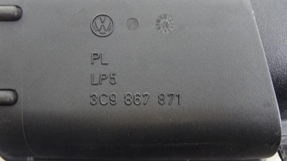 VW Passat 3C Laderaumabdeckung Laderaumrollo 3C9867871 Bj2009 schwarz