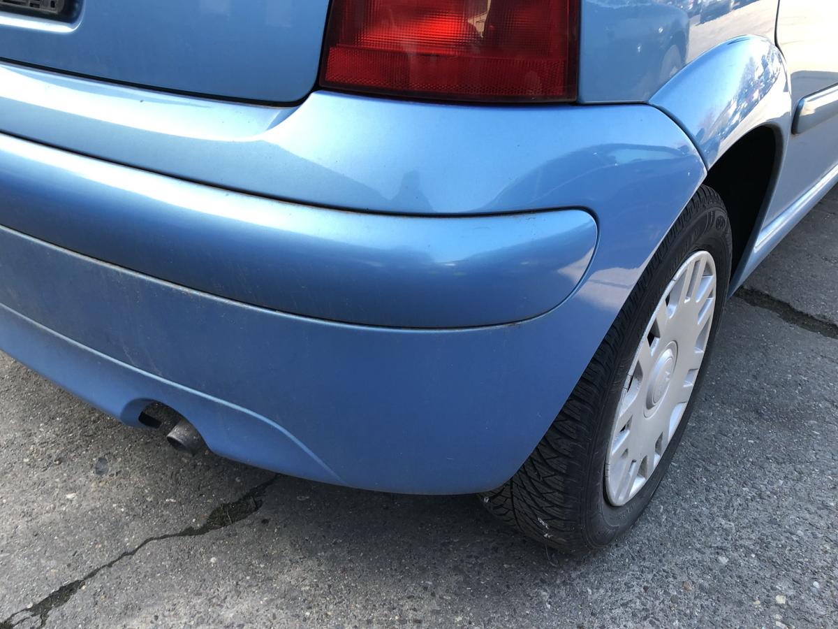 Citroen C3 Typ F Sto&szlig;f&auml;nger hinten Sto&szlig;stange Hecksch&uuml;rze KMY Lucia Blau Met