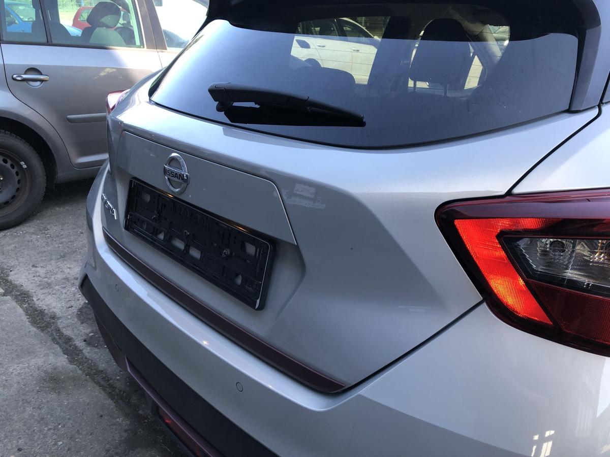 Nissan Micra K14 Heckklappe Kofferklappe Heckdeckel KNV Warm Silver Met Scheibe