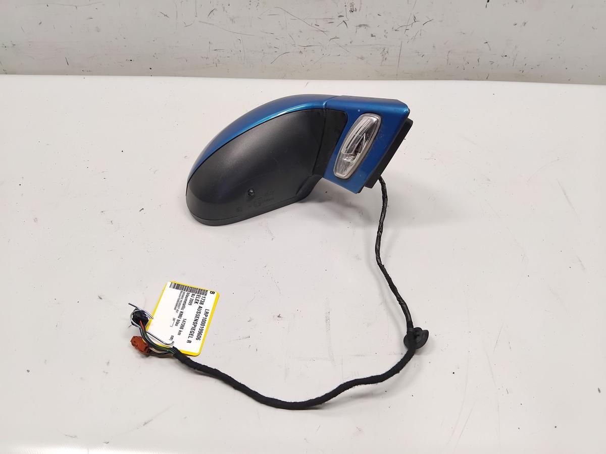 Peugeot 207 CC original Au&szlig;enspiegel rechts blaumetallic KMU blau neysha Bj.2009