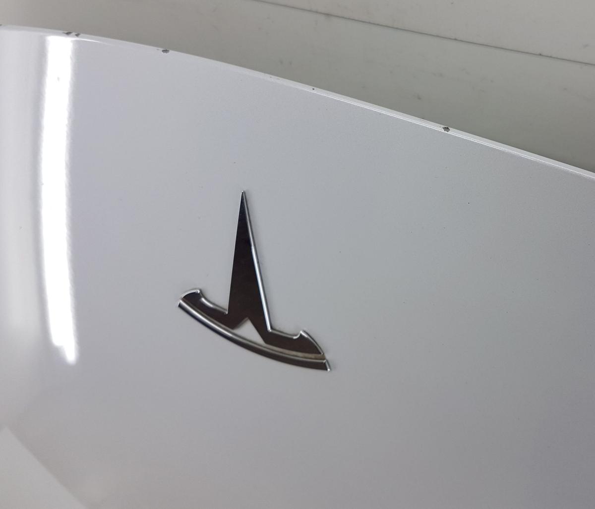 Tesla Model Y Motorhaube Frontklappe in PPSW Pearl White Bj2022 Modell bis 25