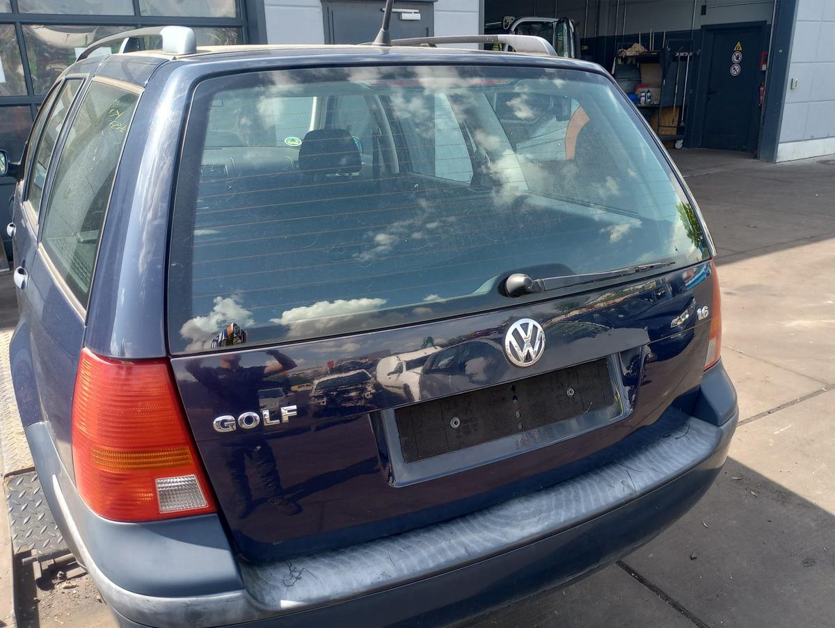 VW Golf VI 4 Variant orig Hecklappe mit Scheibe Kombi LA5G Blau Bj 2000