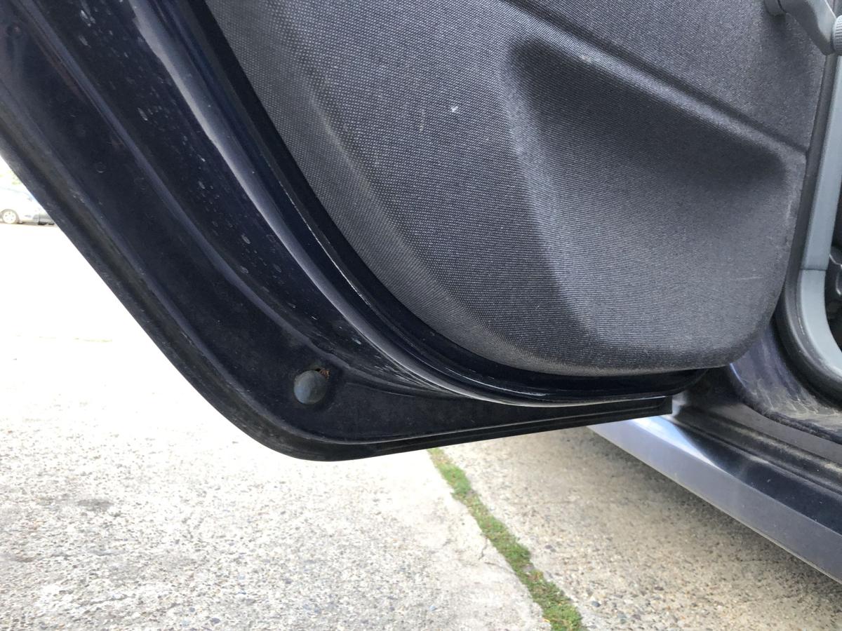 Skoda Fabia 6Y T&uuml;r hinten links Fondt&uuml;r Rohbau LF5U Tiefseeblau Metallic 5trg