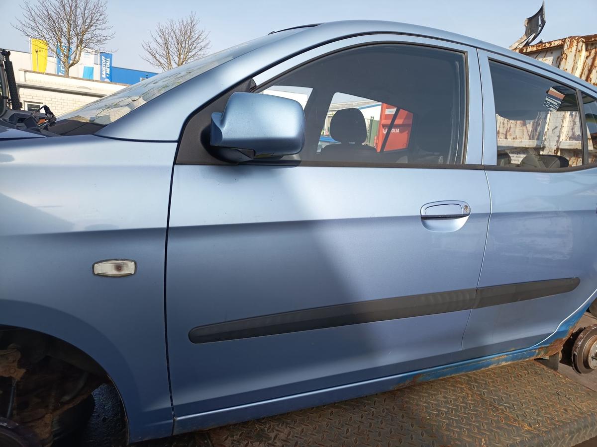 Kia Picanto BA original T&uuml;r vorne links L6 Diamantblau vor Facelift Bj 2007