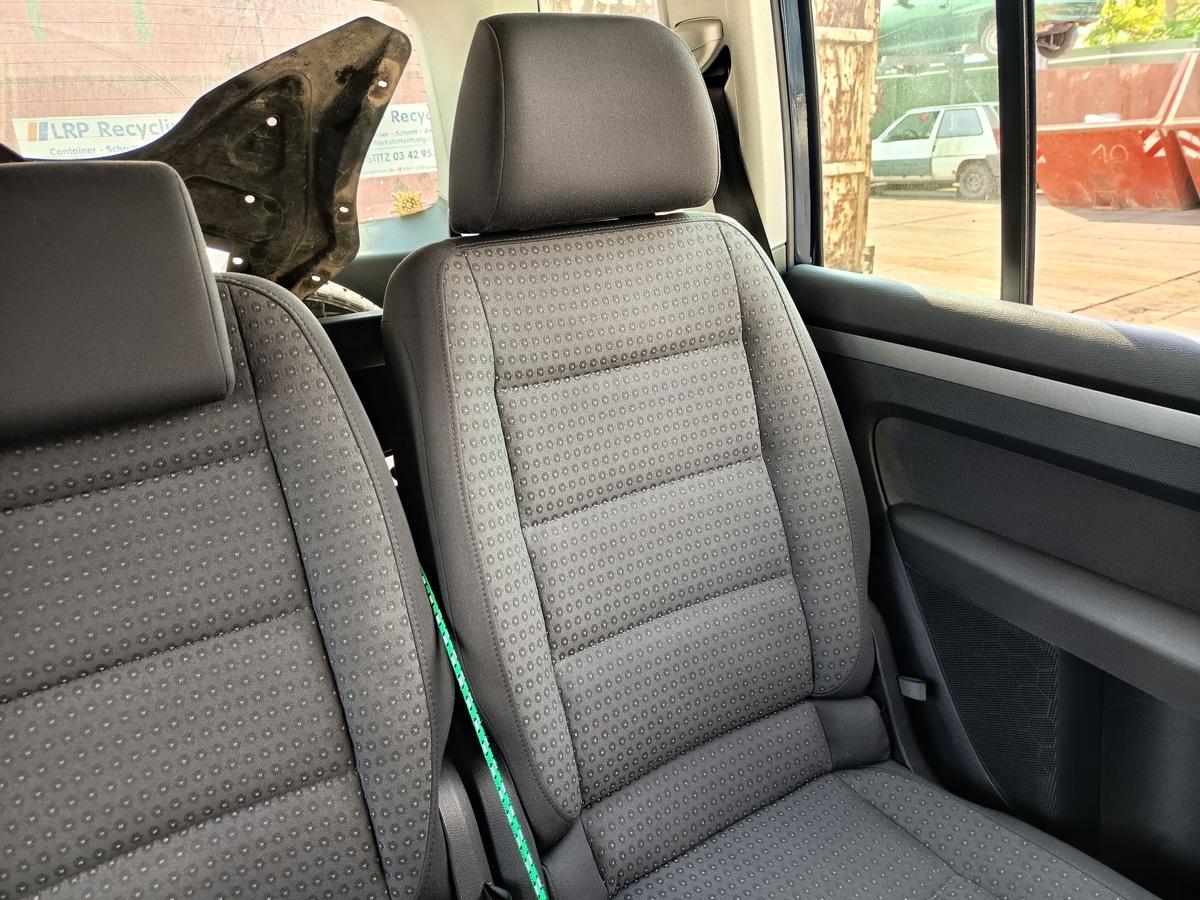 VW Touran 1T original Einzelsitz Sitz hinten links Stoff 2 Reihe Baujahr 2006