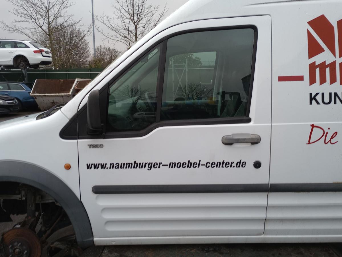 Ford Transit connect original T&uuml;r vorn links Fahrer Frostwei&szlig; Bj 2007