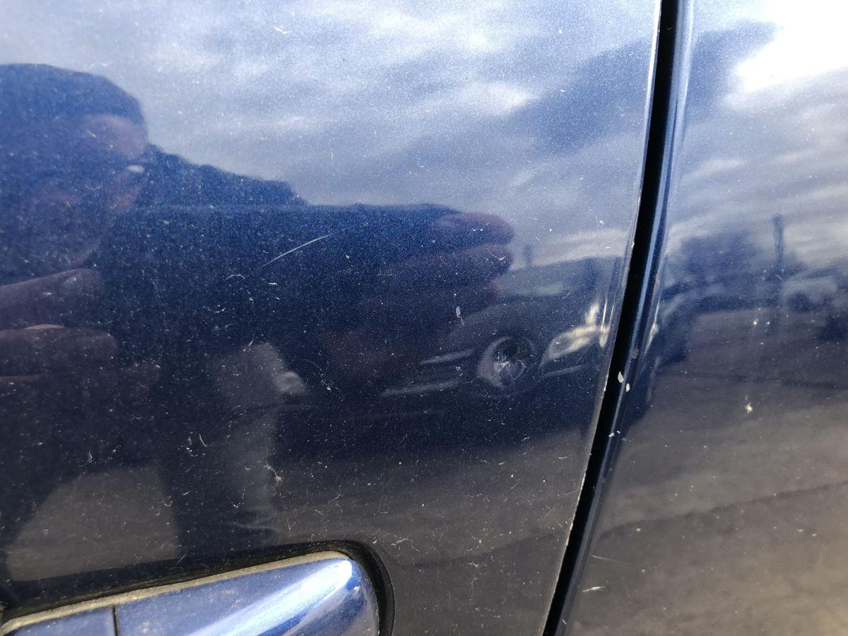 Peugeot 207SW T&uuml;r vorn links Fahrert&uuml;r im Rohbau KPL Montebello blau