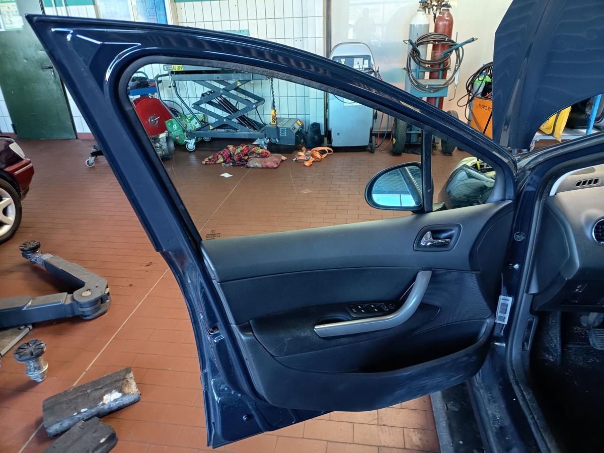 Peugeot 308I original T&uuml;r vorne links KTG Hurricane Grau Baujahr 2008