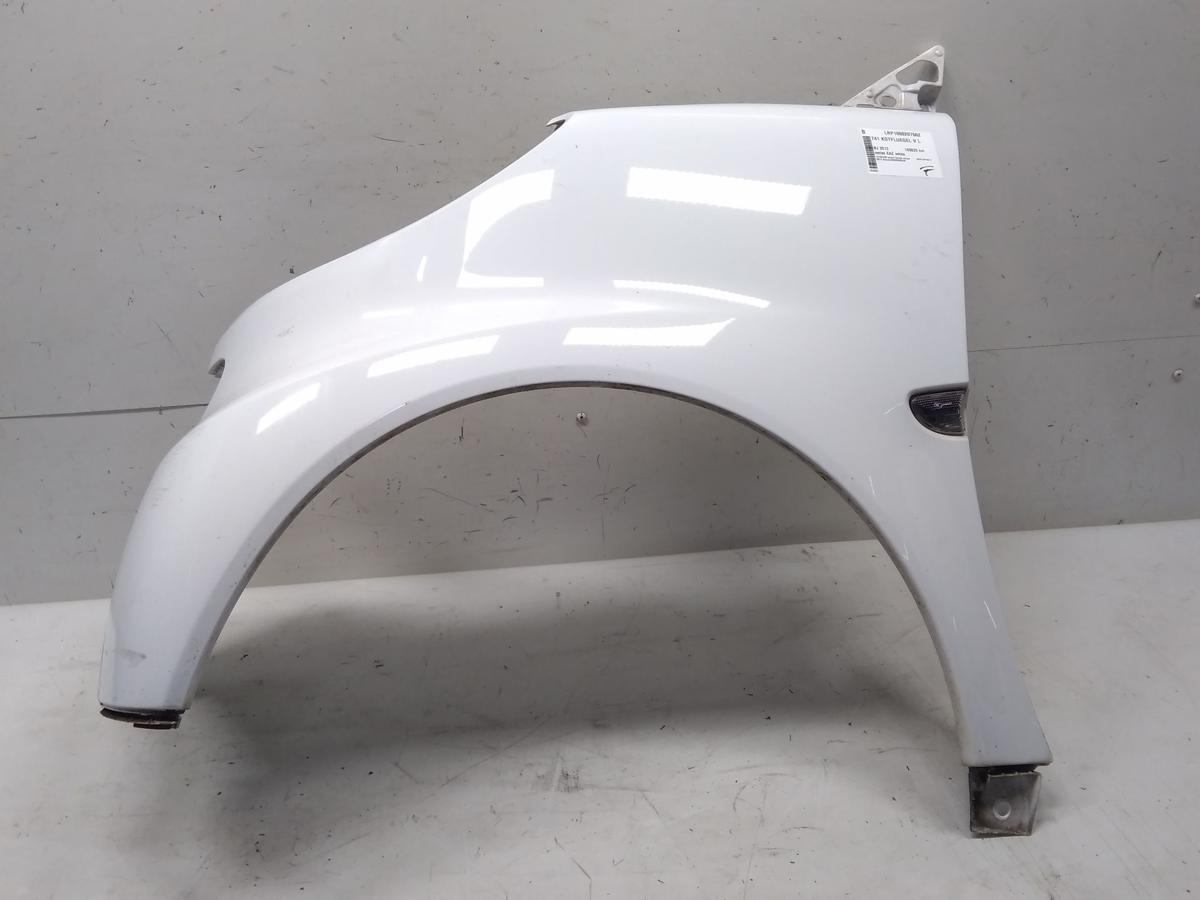 Smart Fortwo 451 original Kotfl&uuml;gel vorn links weiss EAZ white Bj.2013