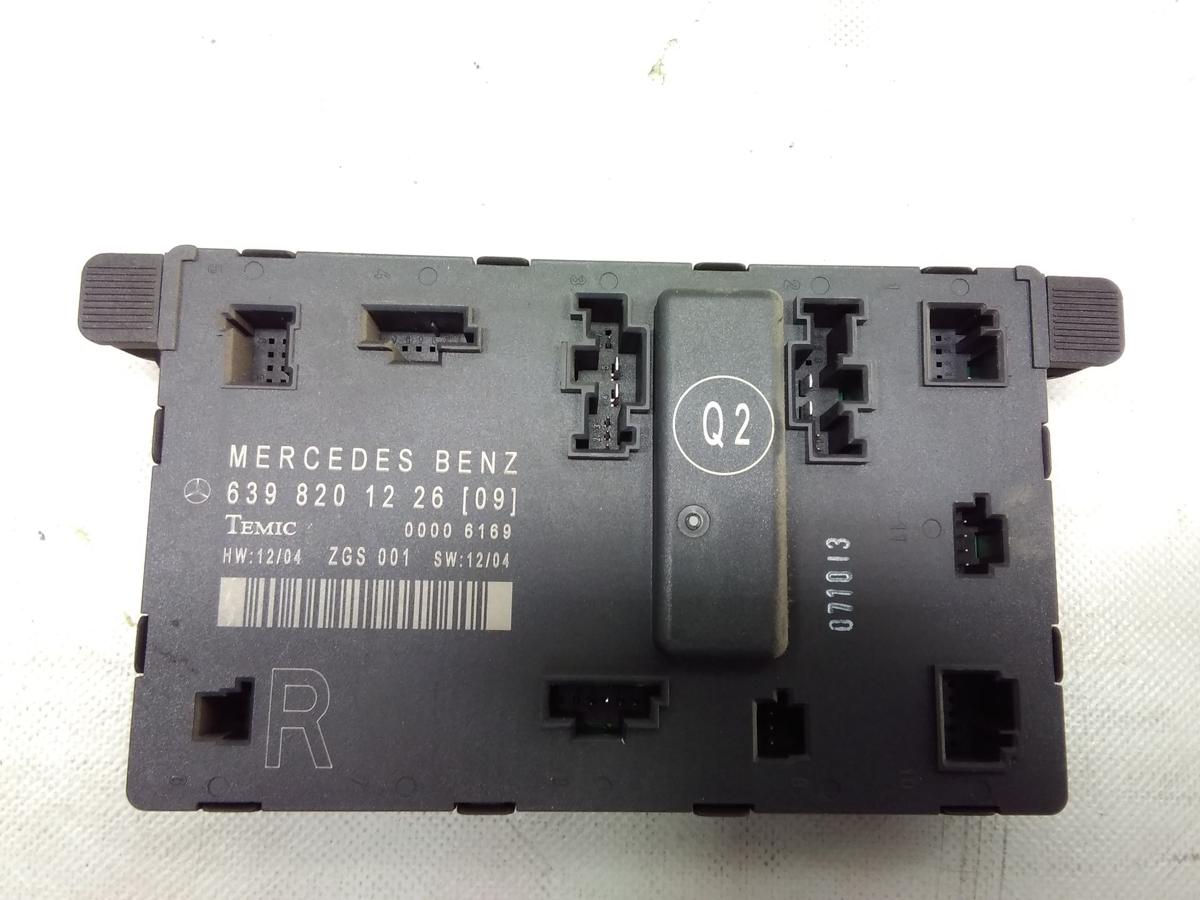 Mercedes Benz Vito 639 original T&uuml;rsteuerger&auml;t vorn rechts 6398201226 BJ2008