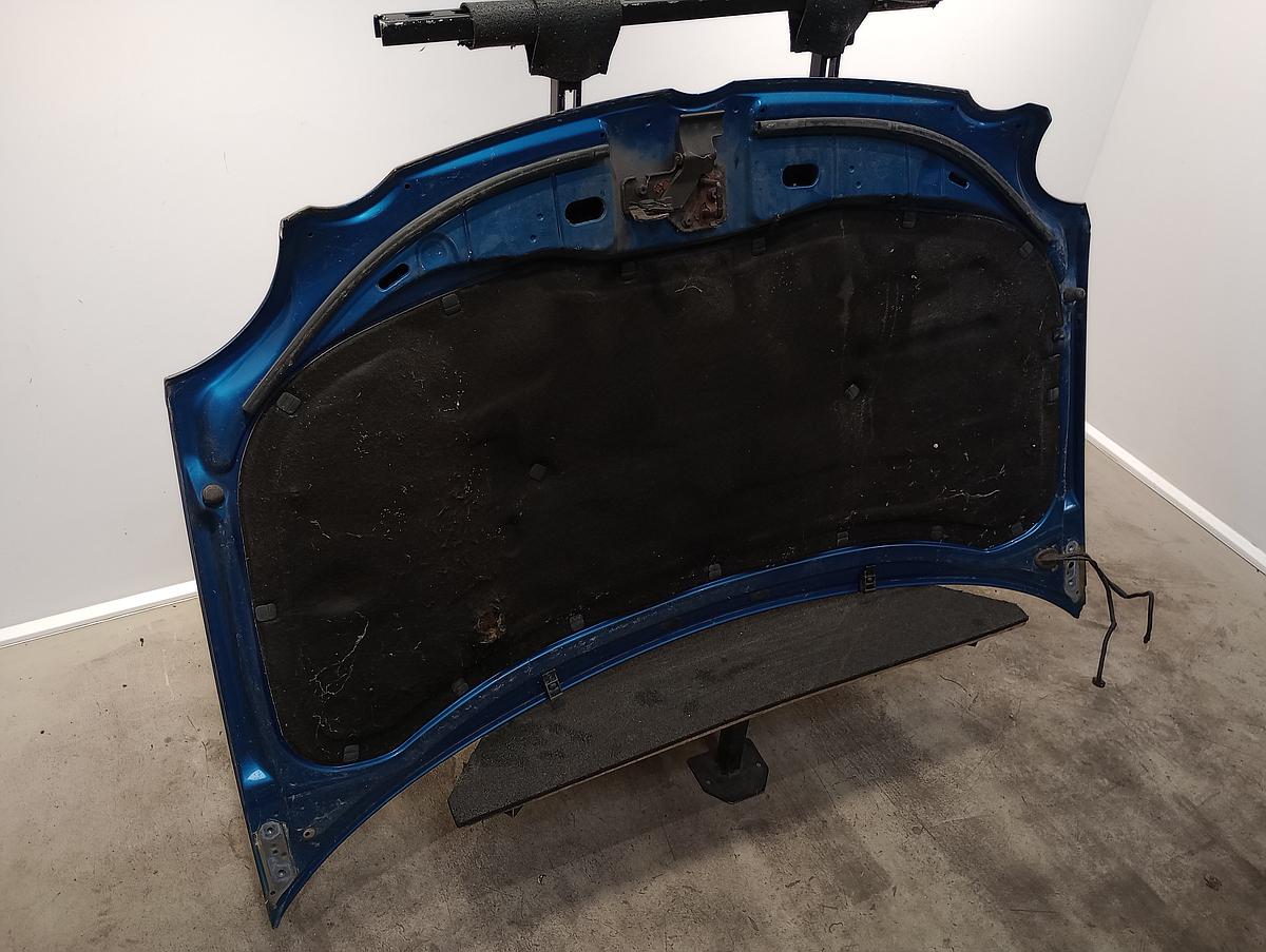 VW Polo 9N orig Motorhaube LA5M Mercatoblaumet vor Facelift Bj 2002