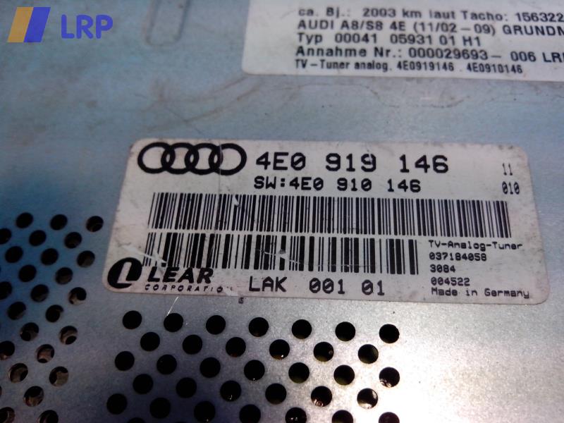 Tv-Tuner 4E0910146 Audi A8/S8 4e (11/02-09) BJ: 2003