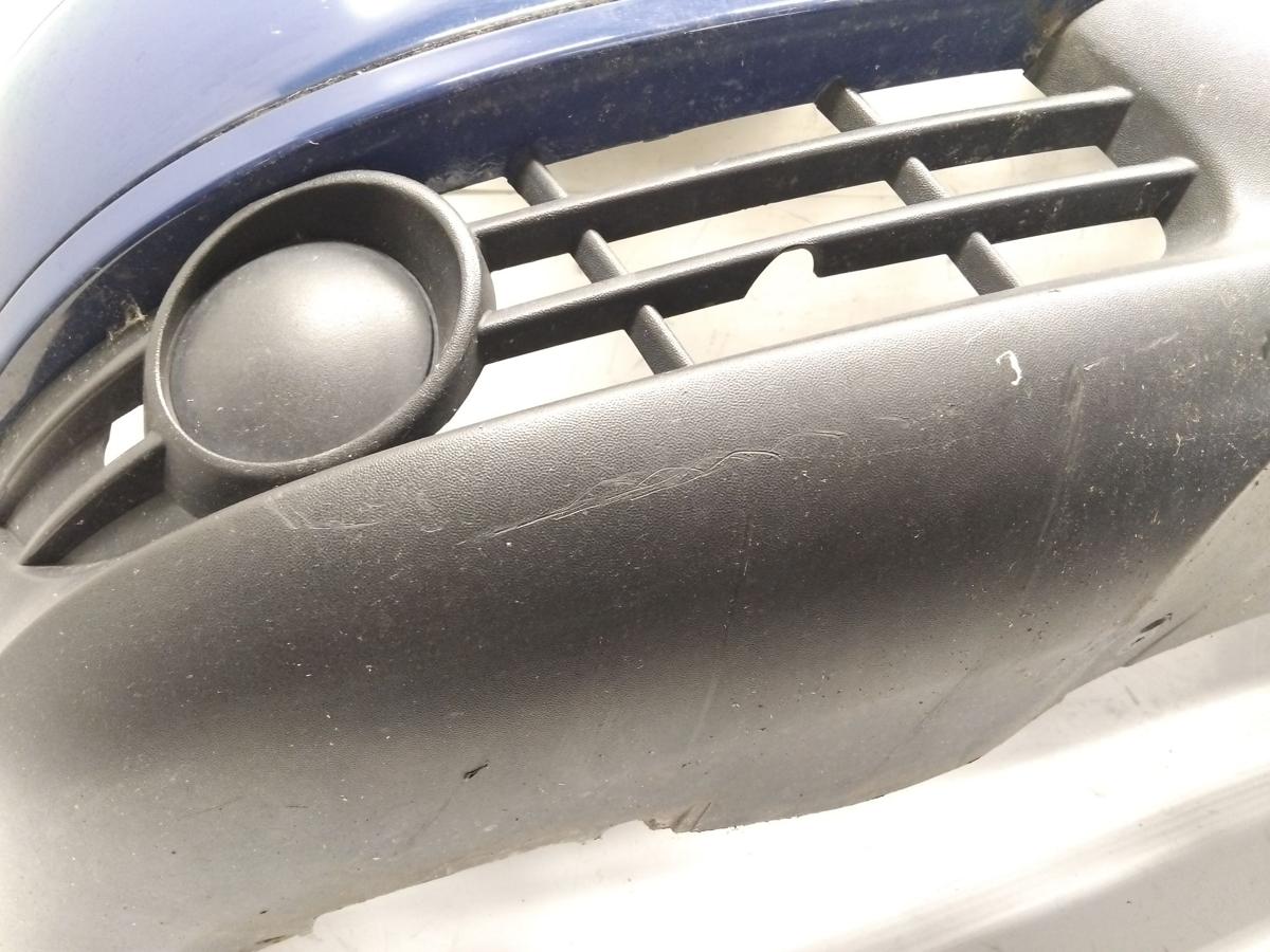 VW Fox 5Z original Sto&szlig;f&auml;nger Sto&szlig;stange vorn indienblau LL5M BJ2005