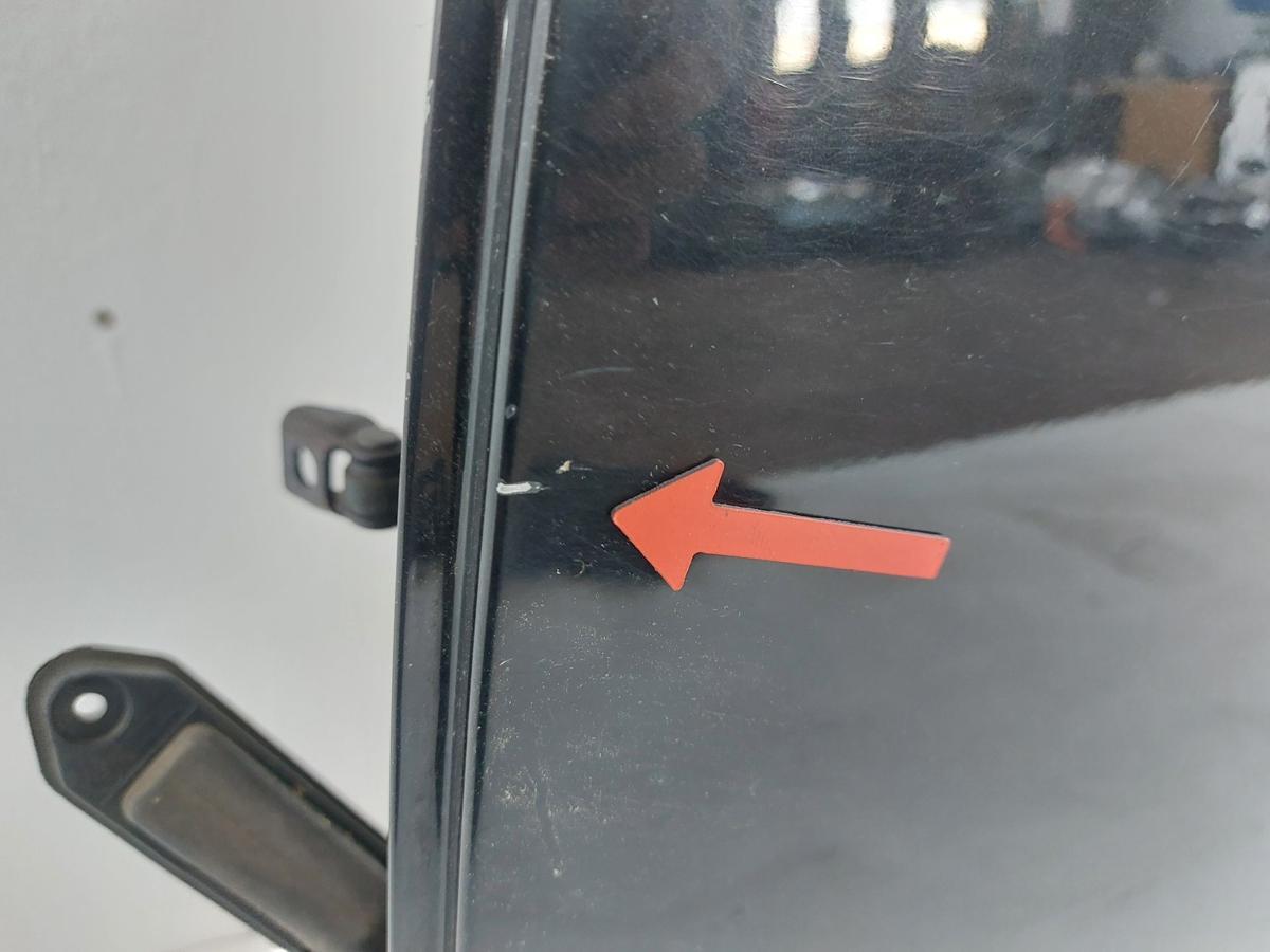 BMW X3 E83 LCI Tür hinten links Hintertür 475 Black Sapphire