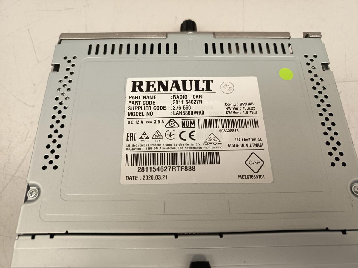 Dacia Sandero II original Navigationssystem Display 281154627R Bj 2020