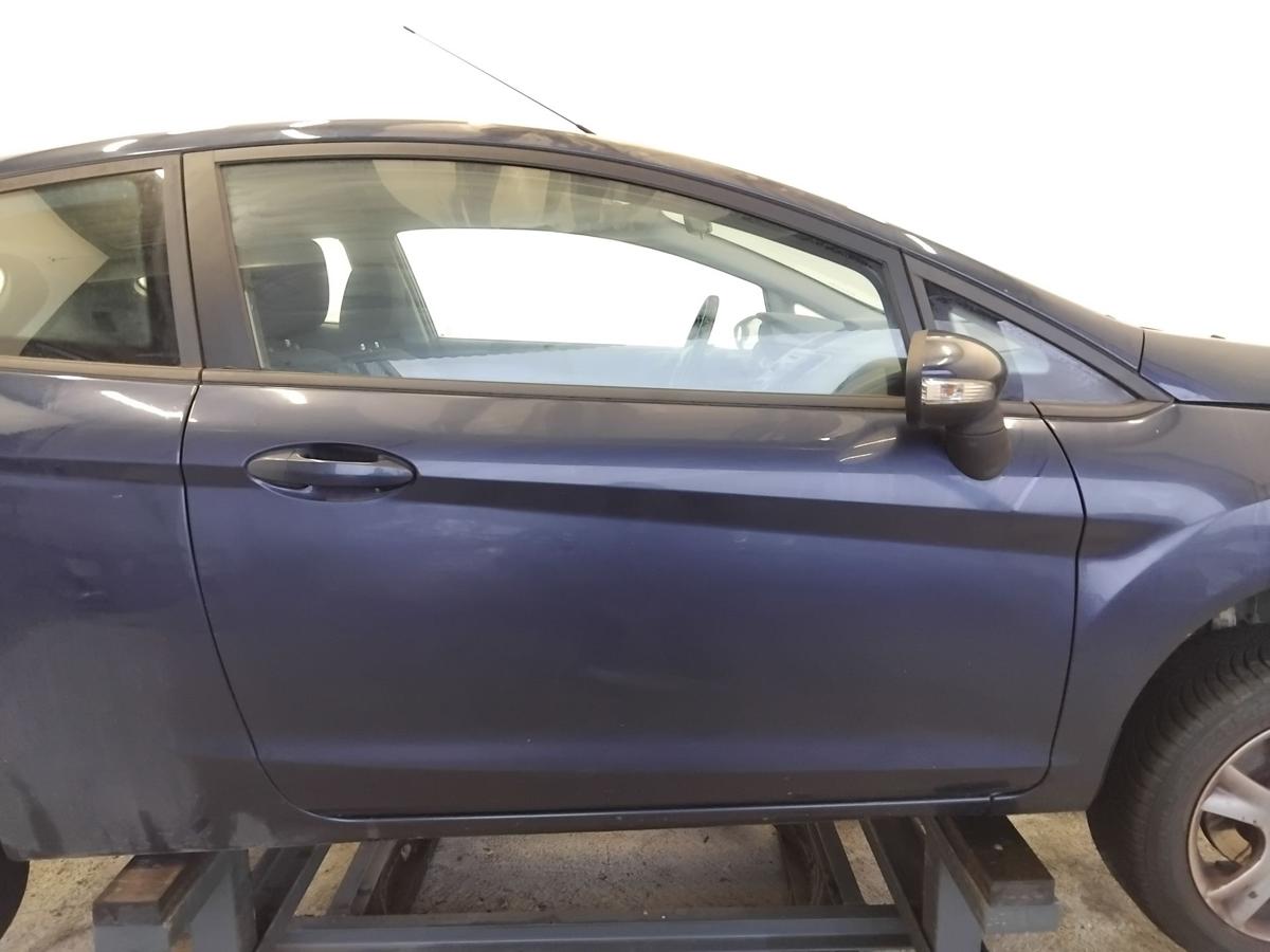 Ford Fiesta JA8 T&uuml;r vorn rechts Beifahrert&uuml;r 3-T&uuml;rer Atlantikblaumetallic BJ2011