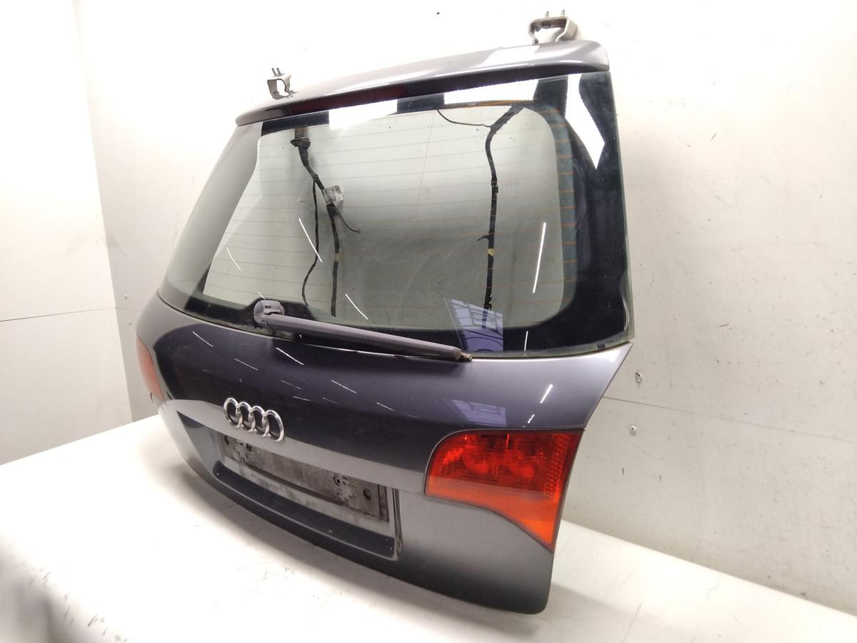 Audi A4 8E B7 Avant Heckklappe LX7Z delfingraumetallic inkl. Heckscheibe BJ2005