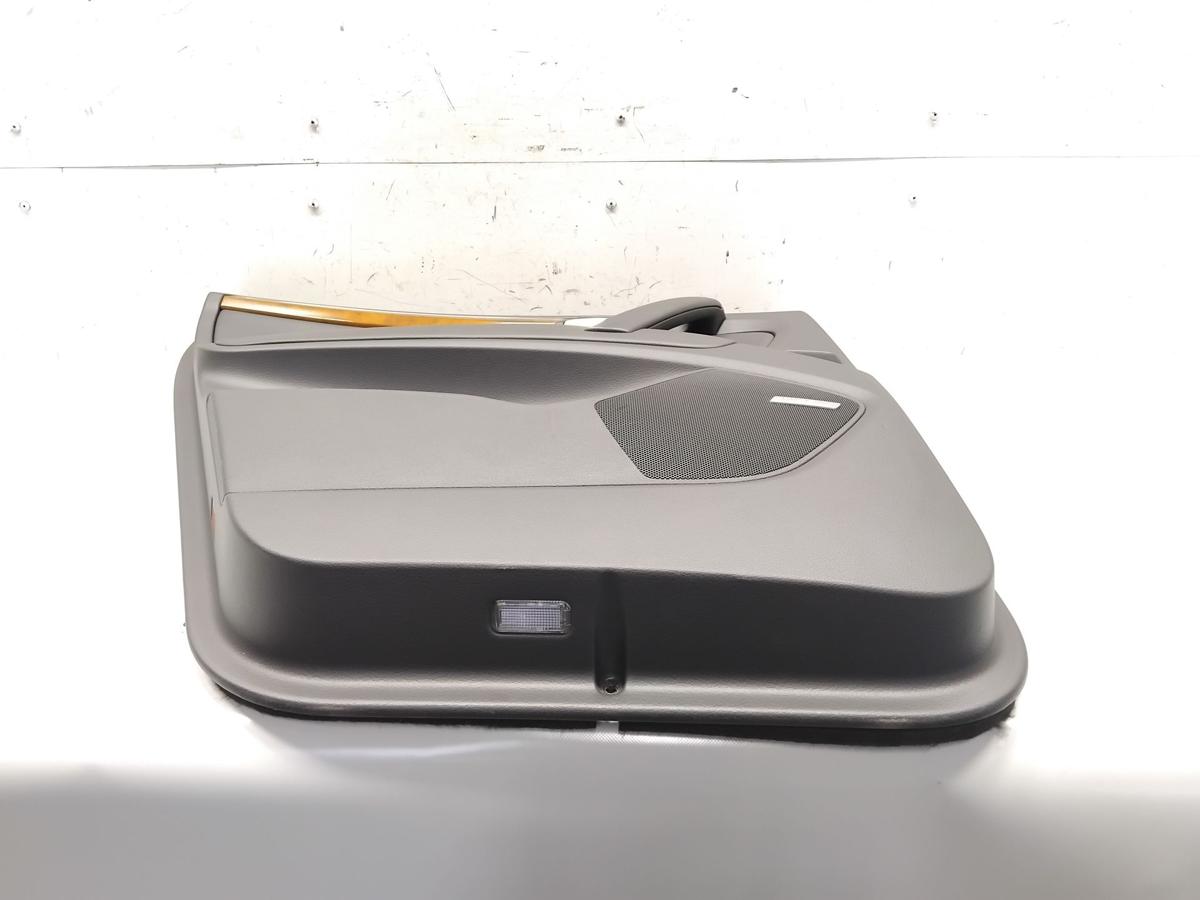 Audi Q7 4L original T&uuml;rverkleidung T&uuml;r hinten links BOSE Kunstleder Sonnenrollo