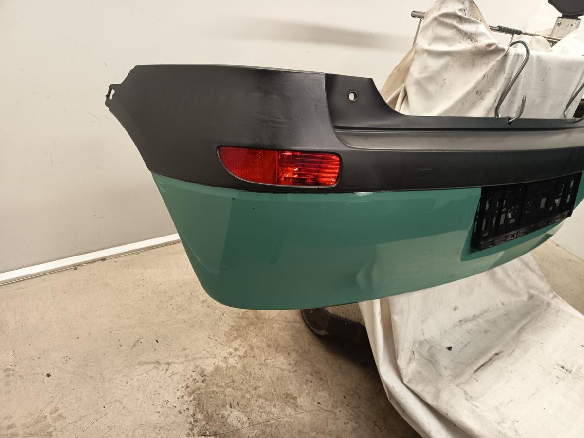 Opel Corsa C original Stoßfänger/ Stoßstange hinten 86U-Fiftiesgruen Bj 2001