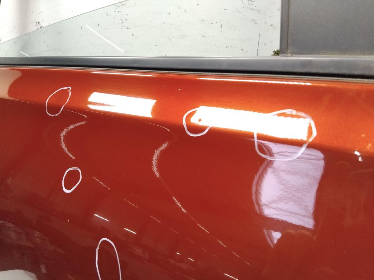 Nissan Qashqai J10 T&uuml;r hinten rechts weinrotmetallic NAJ Bj.2011