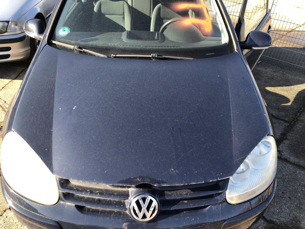 VW Golf 5 V 1K Motorhaube Haube Motorklappe vorn LA5G Perlblau