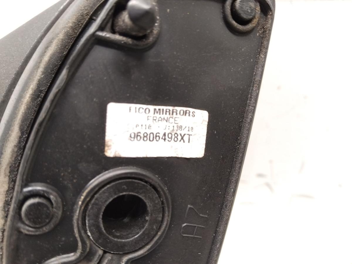 Peugeot 207 orig Au&szlig;enspiegel links elektrisch&beheizt BJ2010 KGZ Inari Blau
