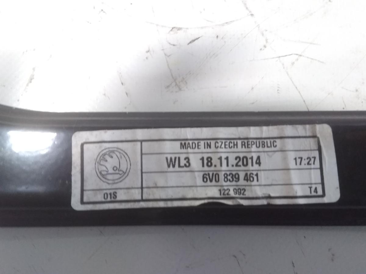 Skoda Fabia 3 III NJ orig. Fensterheber hinten links elektrisch BJ2014 6V0839461