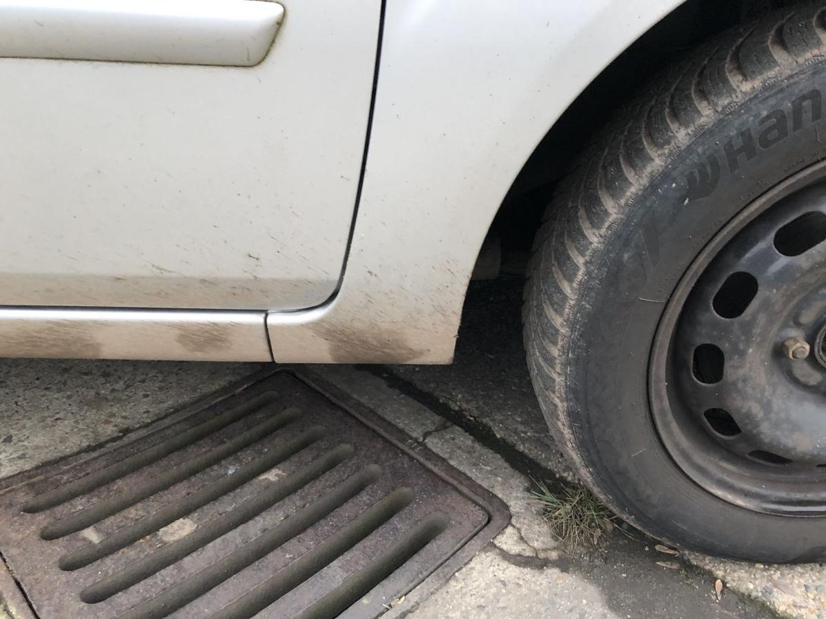Ford Fiesta JD3 JH1 ab05 Kotfl&uuml;gel rechts Fender Radabdeckung Polarsilber
