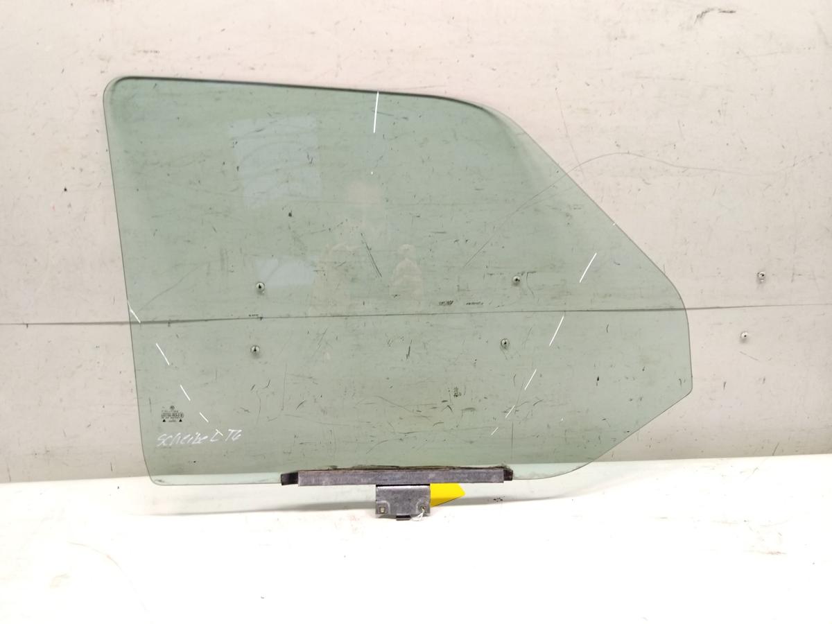 VW T4 original T&uuml;rscheibe vorn links gr&uuml;ncolor BJ1995