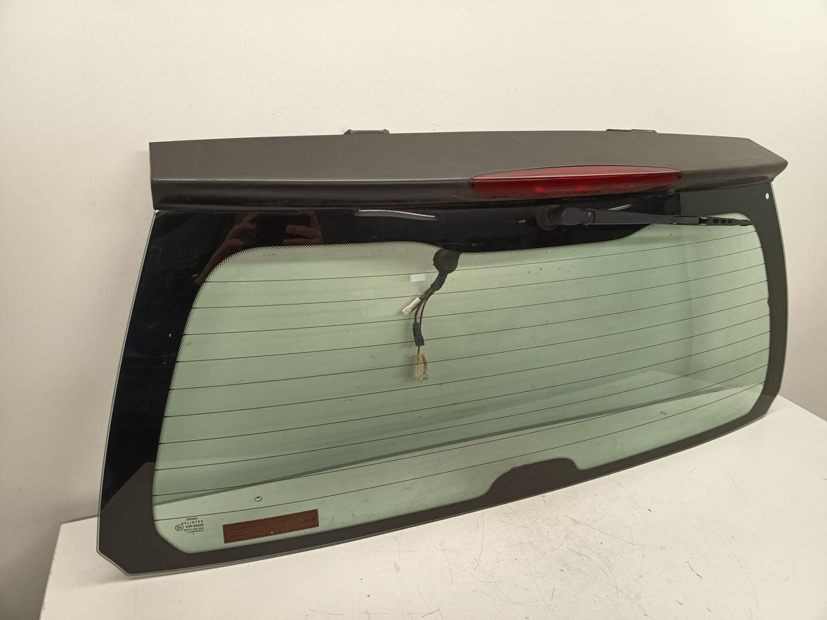 Smart MC 01 Bj 1999 original Heckscheibe mit Spoiler und 3.Bremsleuchte schwarz