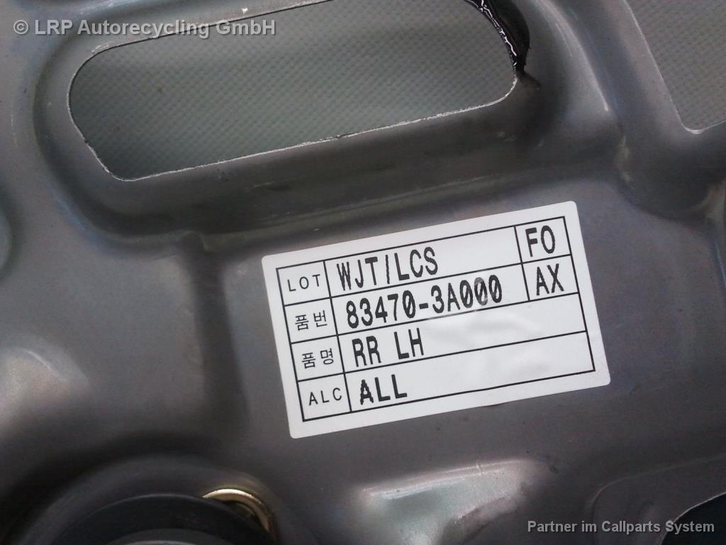 Hyundai Trajet FO BJ2002 elektrischer Fensterheber Tür hinten links 834703A000