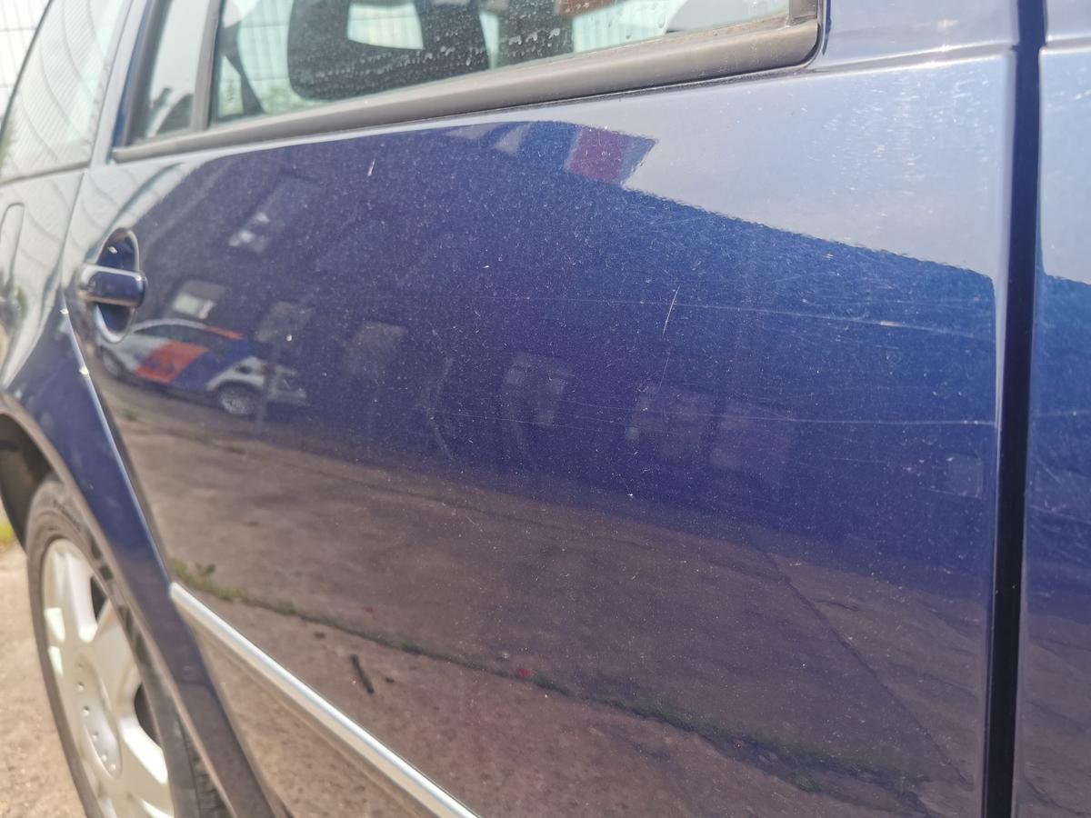 VW Bora 1J Kombi Tür Autotür Rohbautür hinten rechts LB5N Indigoblau Per Variant