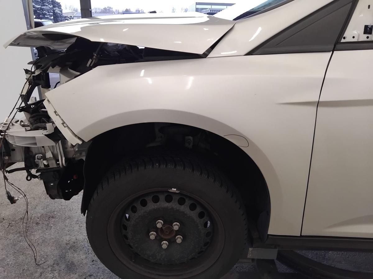 Ford Focus 3 DYB original Kotfl&uuml;gel vorn links Polar-Silber Metallic BJ2012