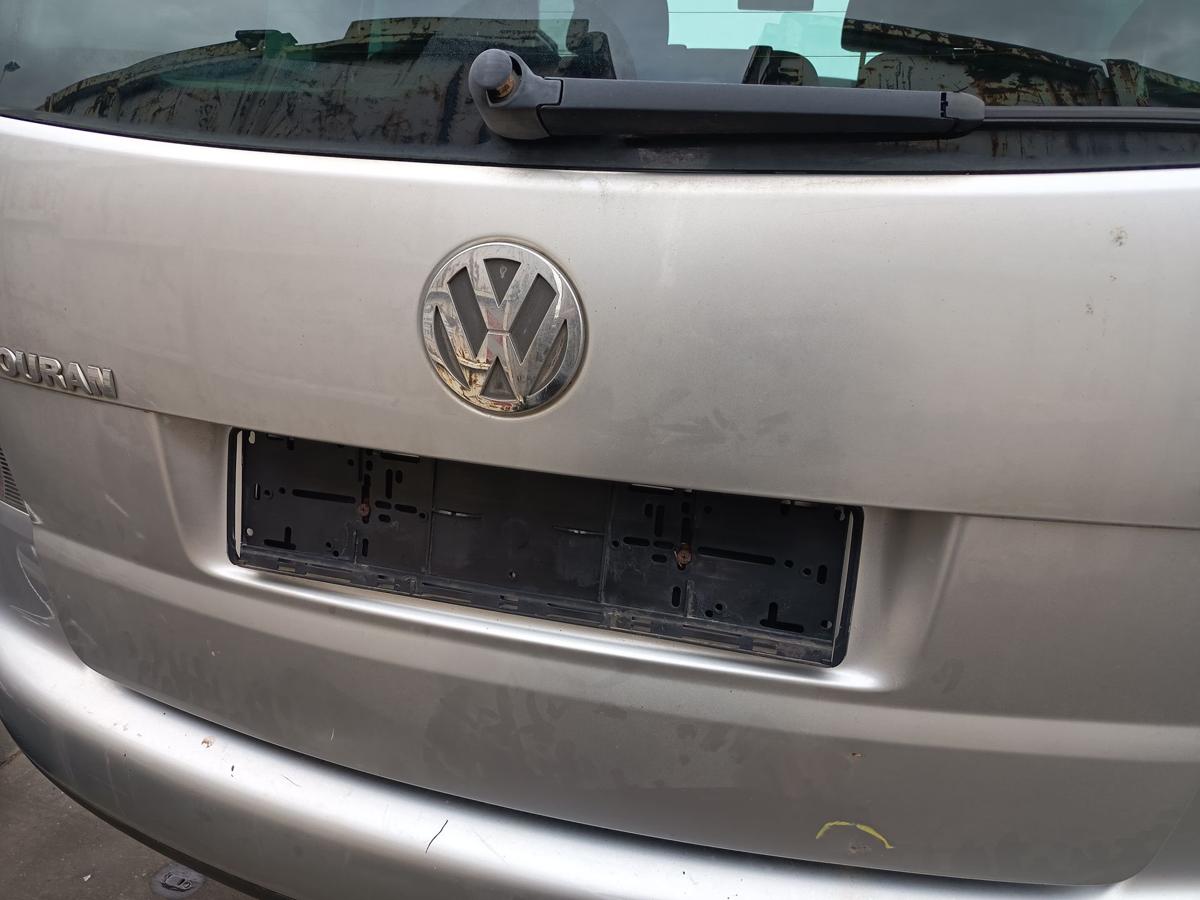 VW Touran 1T orig Heckklappe mit Scheibe Kofferraum LA7W Silber Bj 2004