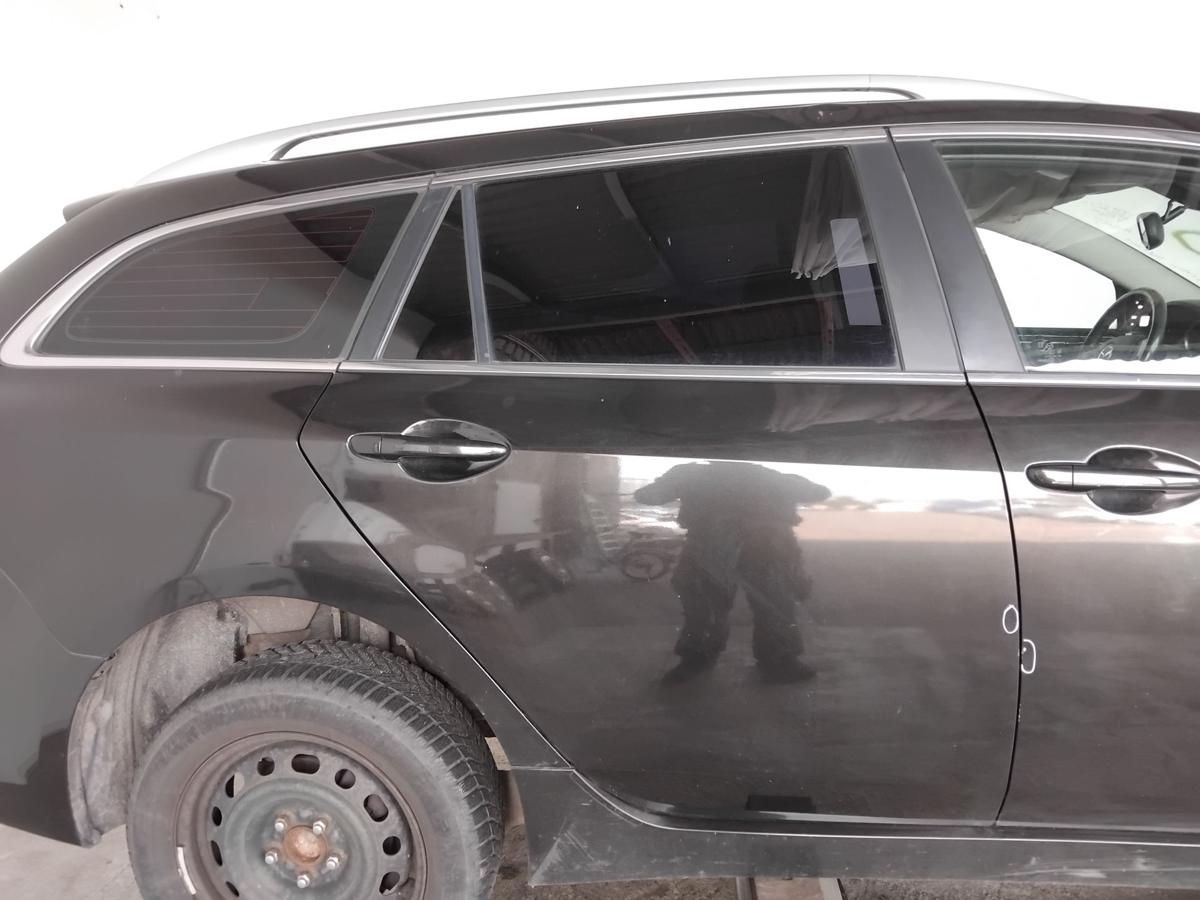 Mazda 6 II Kombi GH T&uuml;r hinten rechts 35N sparkling black pearl BJ2010